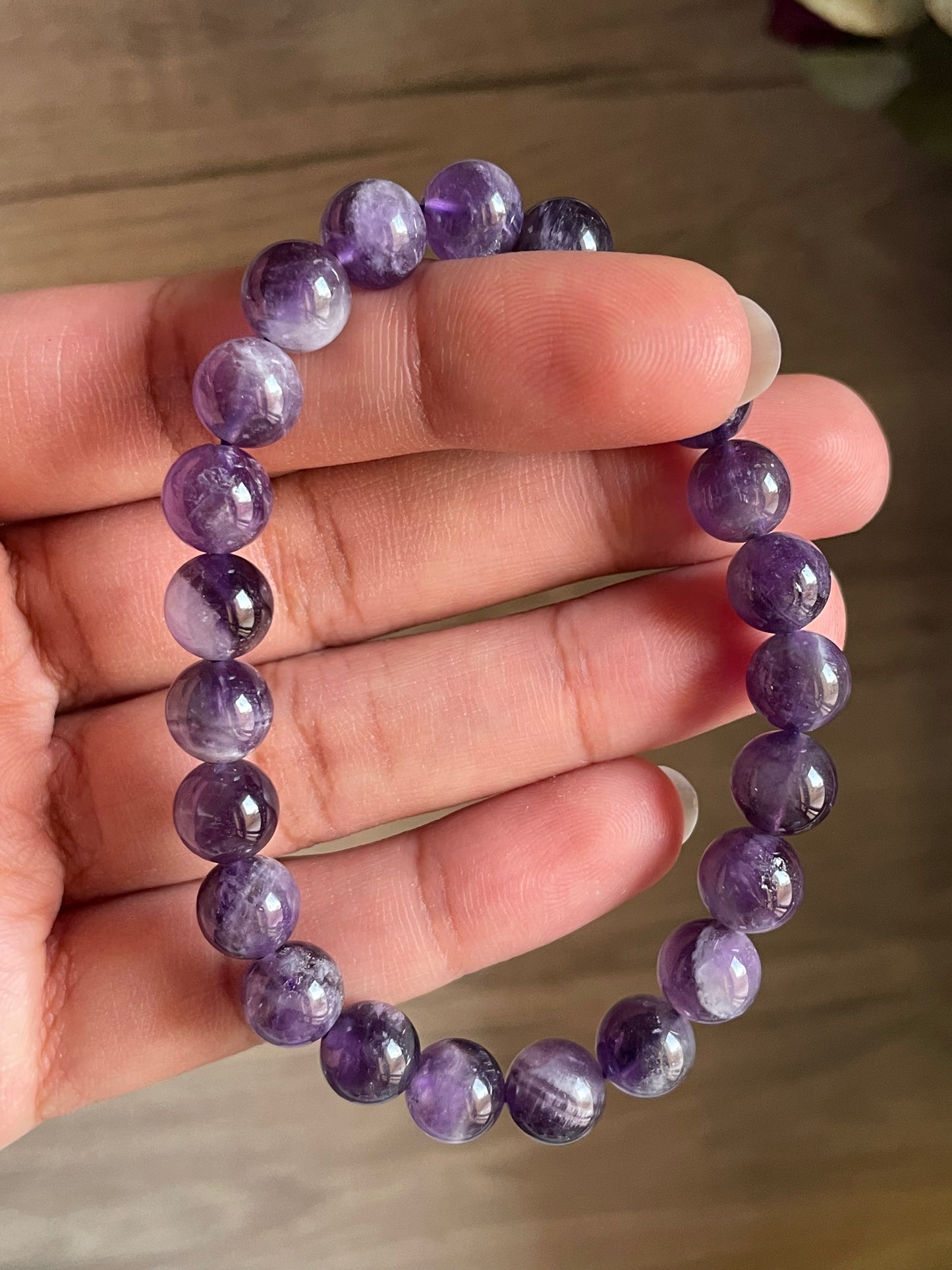 Amethyst Bracelet | 8mm | الجمشت