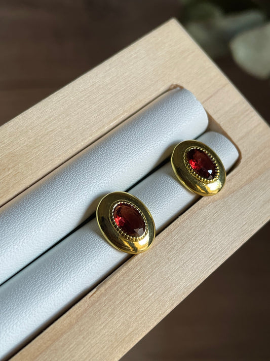 Garnet Earring | جارنيت