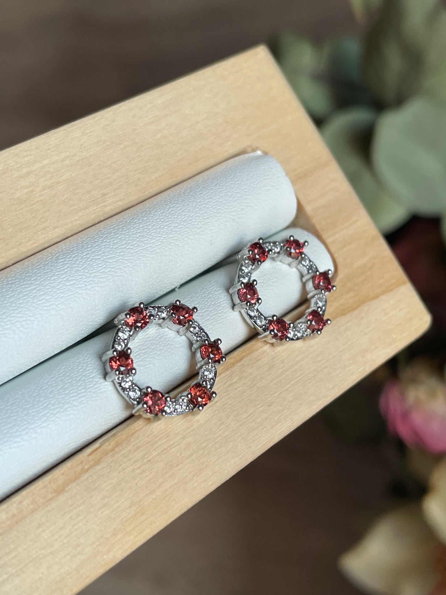 Garnet Earring | جارنيت