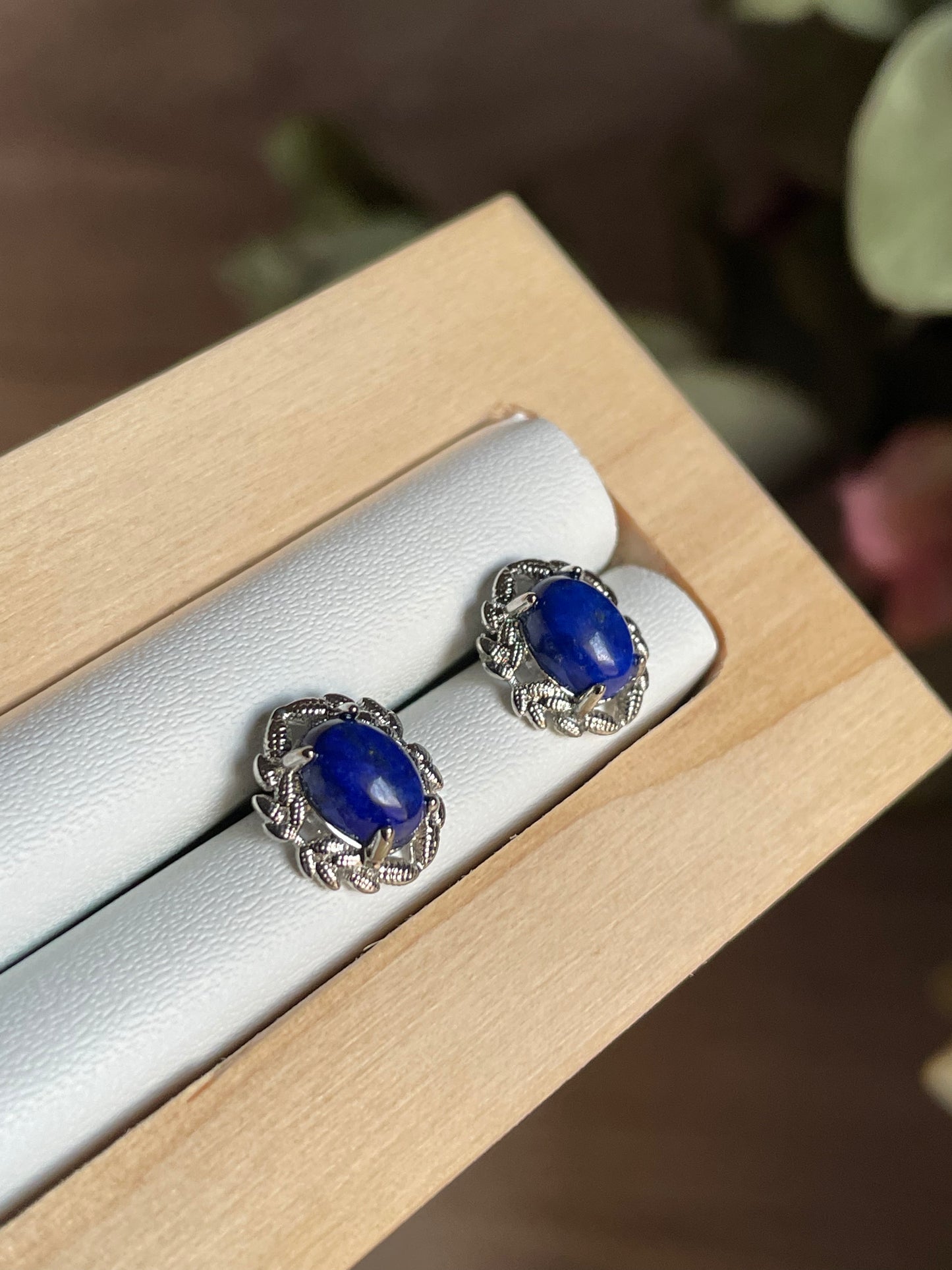 Lapis Lazuli Earring | اللازورد