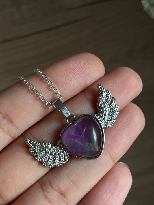 Amethyst Necklace | الجمشت