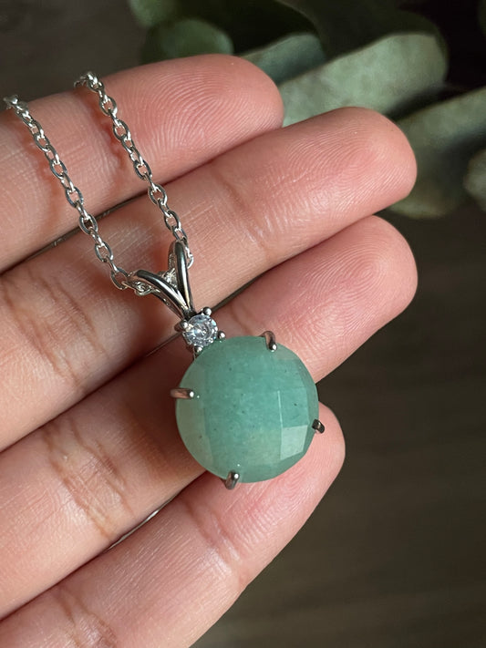 Green aventurine Necklace | الافنتورين الاخضر
