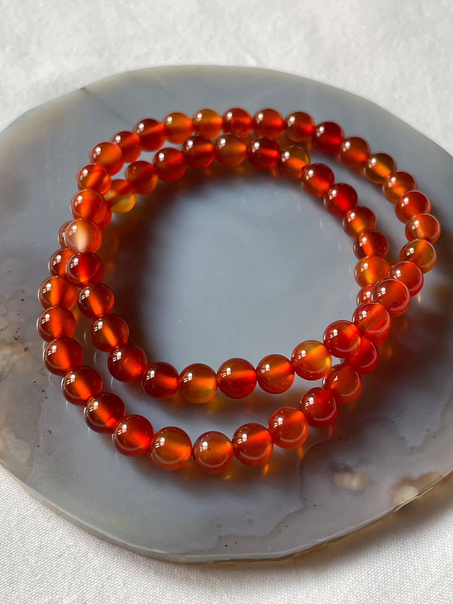 Clementine Carnelian Bracelet