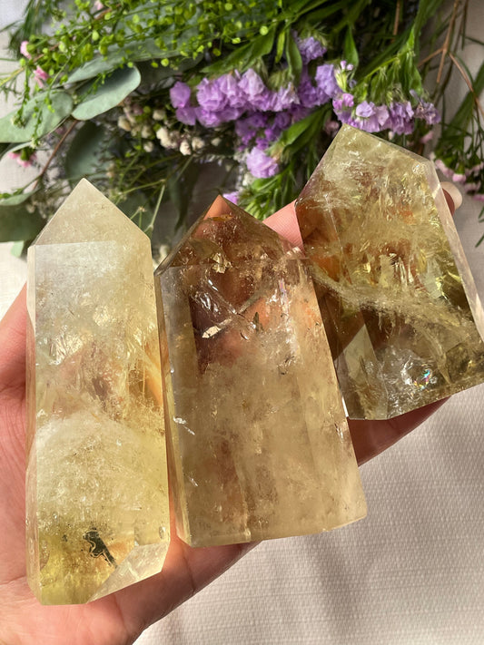Brazilian Citrine Towers | سيترين برازيلي