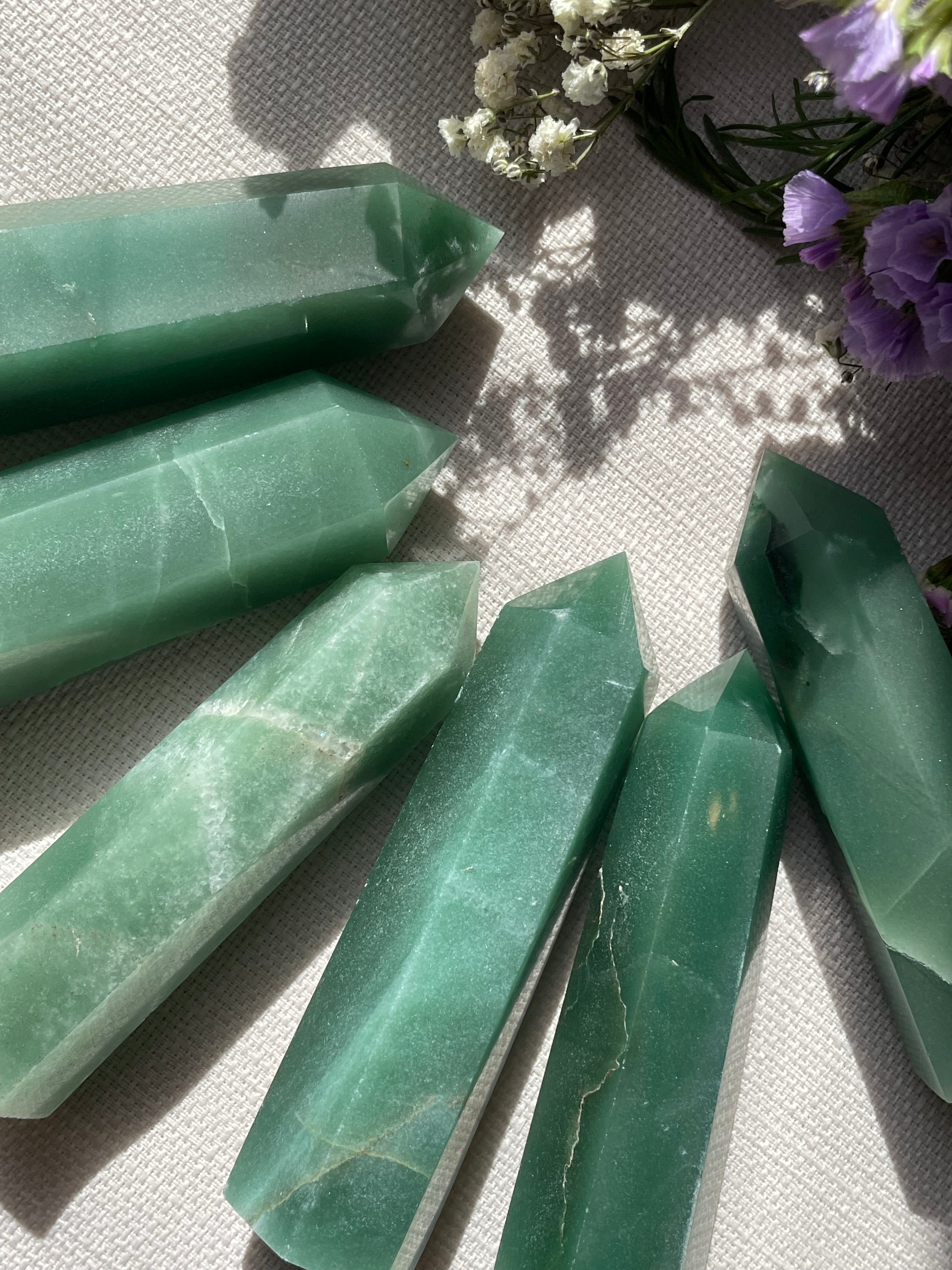 Green Aventurine Towers | الافنتورين الاخضر