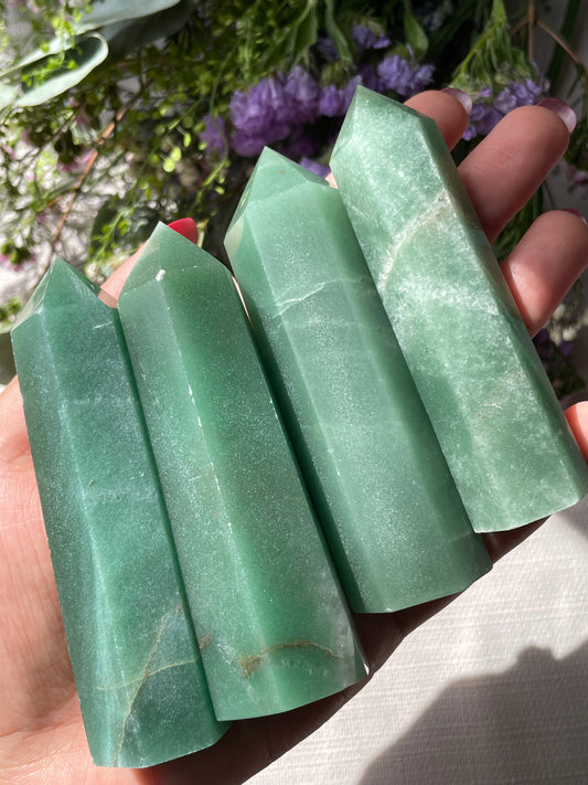 Green Aventurine Towers | الافنتورين الاخضر