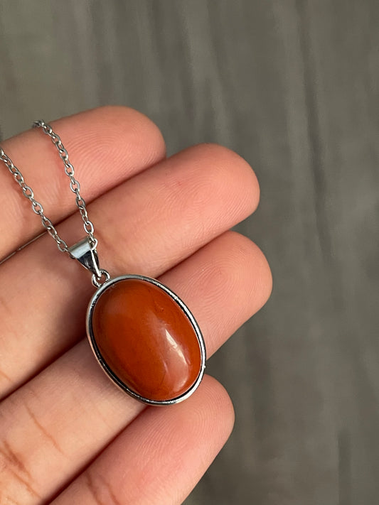 Red Jasper Necklace | جاسبر الأحمر