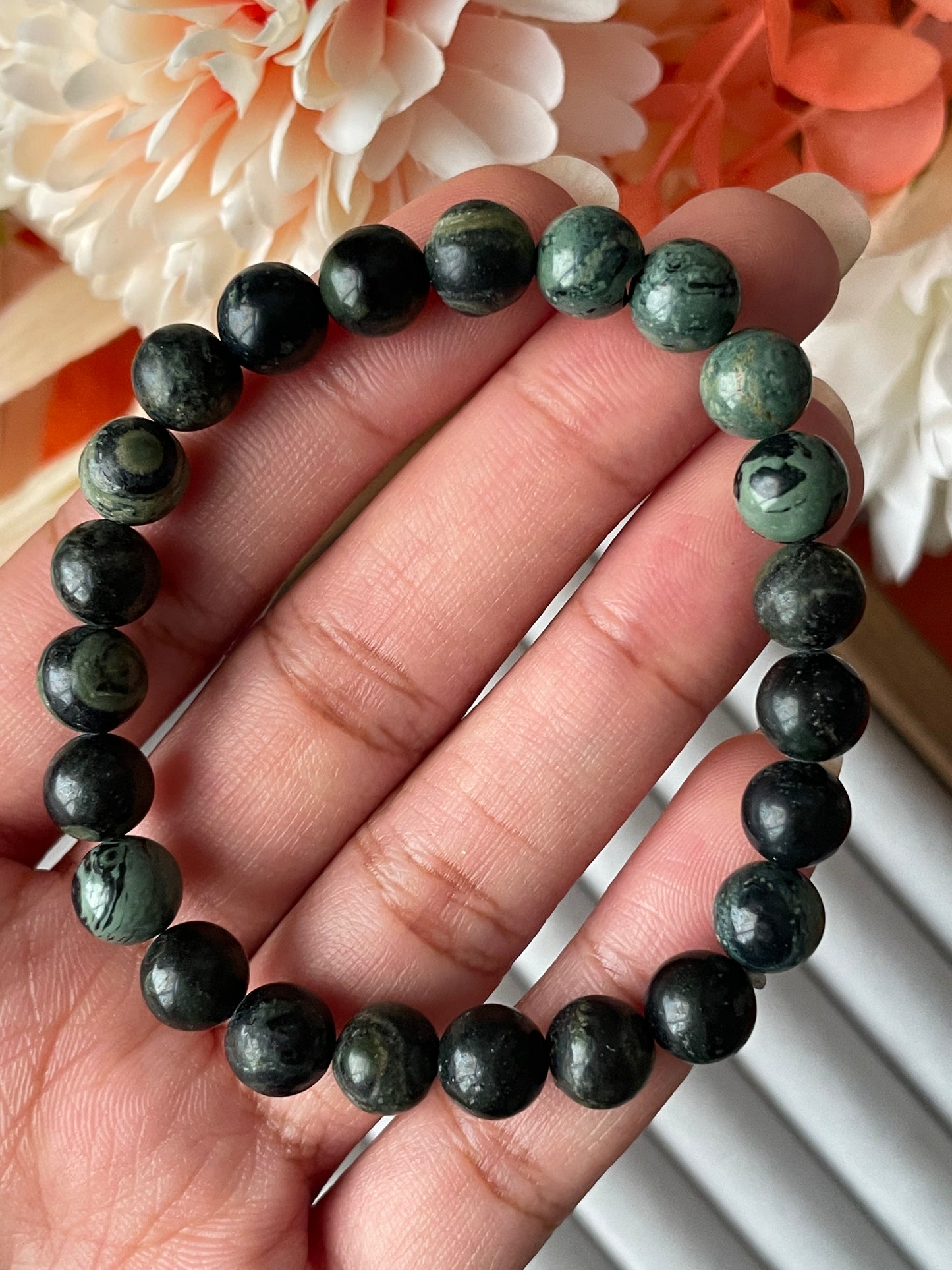 Kambaba Jasper Bracelet | 8mm | كمبابا جاسبر