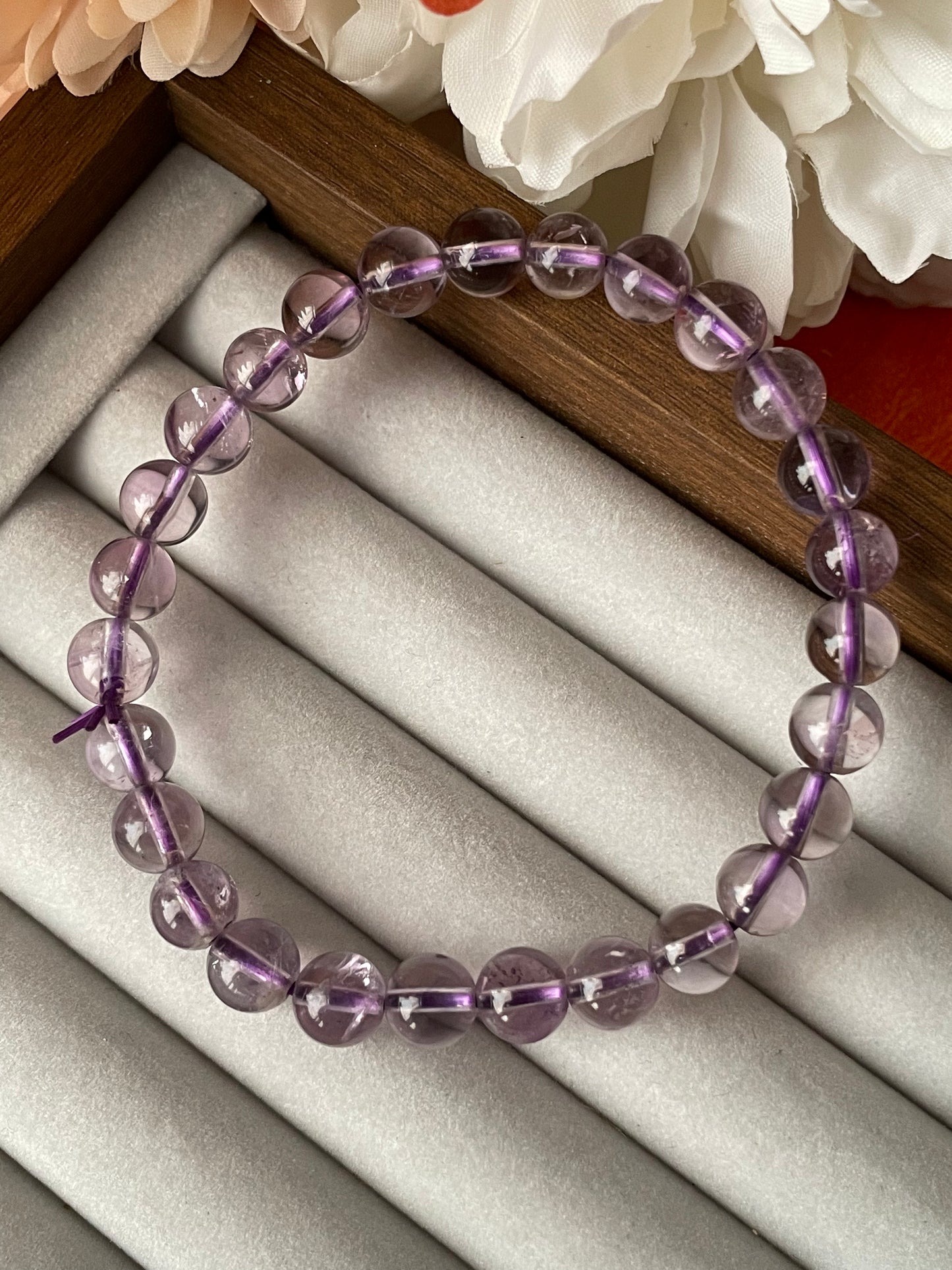 Amethyst Bracelet - High Quality | 7mm | الجمشت - اماتيست