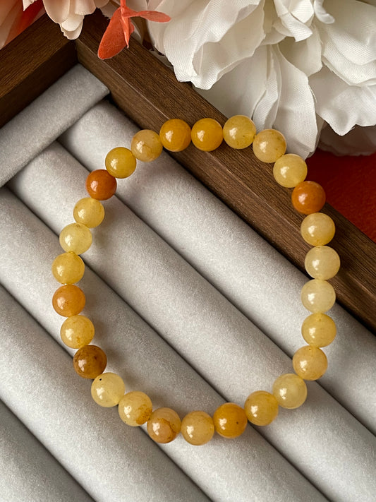 Yellow Jade Bracelet | الجاد الأصفر