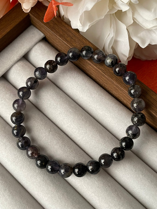 Iolite Bracelet | 6mm | إيوليت