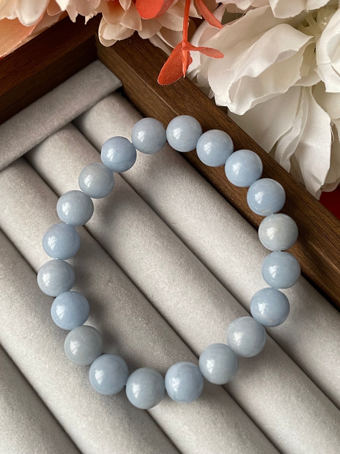 Angelite Bracelet | 8mm | انجليت