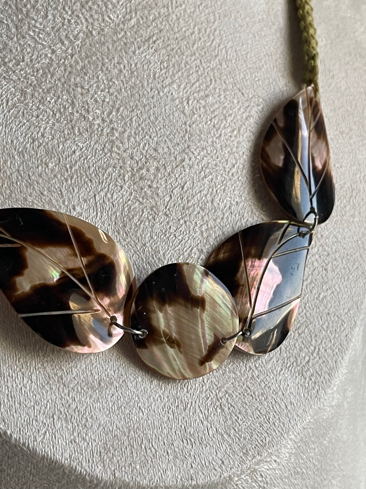 Mother of Pearl Shell necklace
