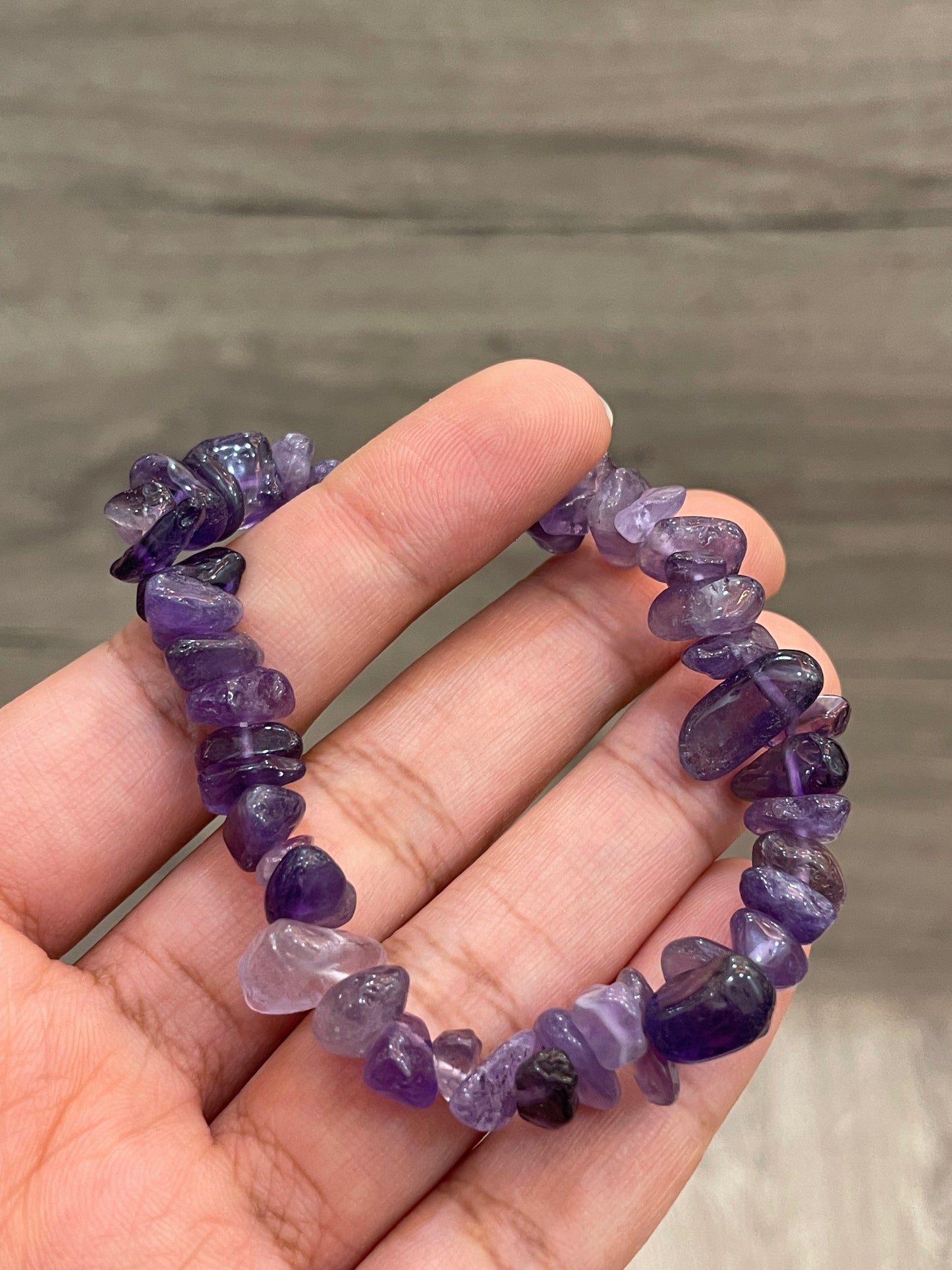 Amethyst Chip Bracelet | الجمشت