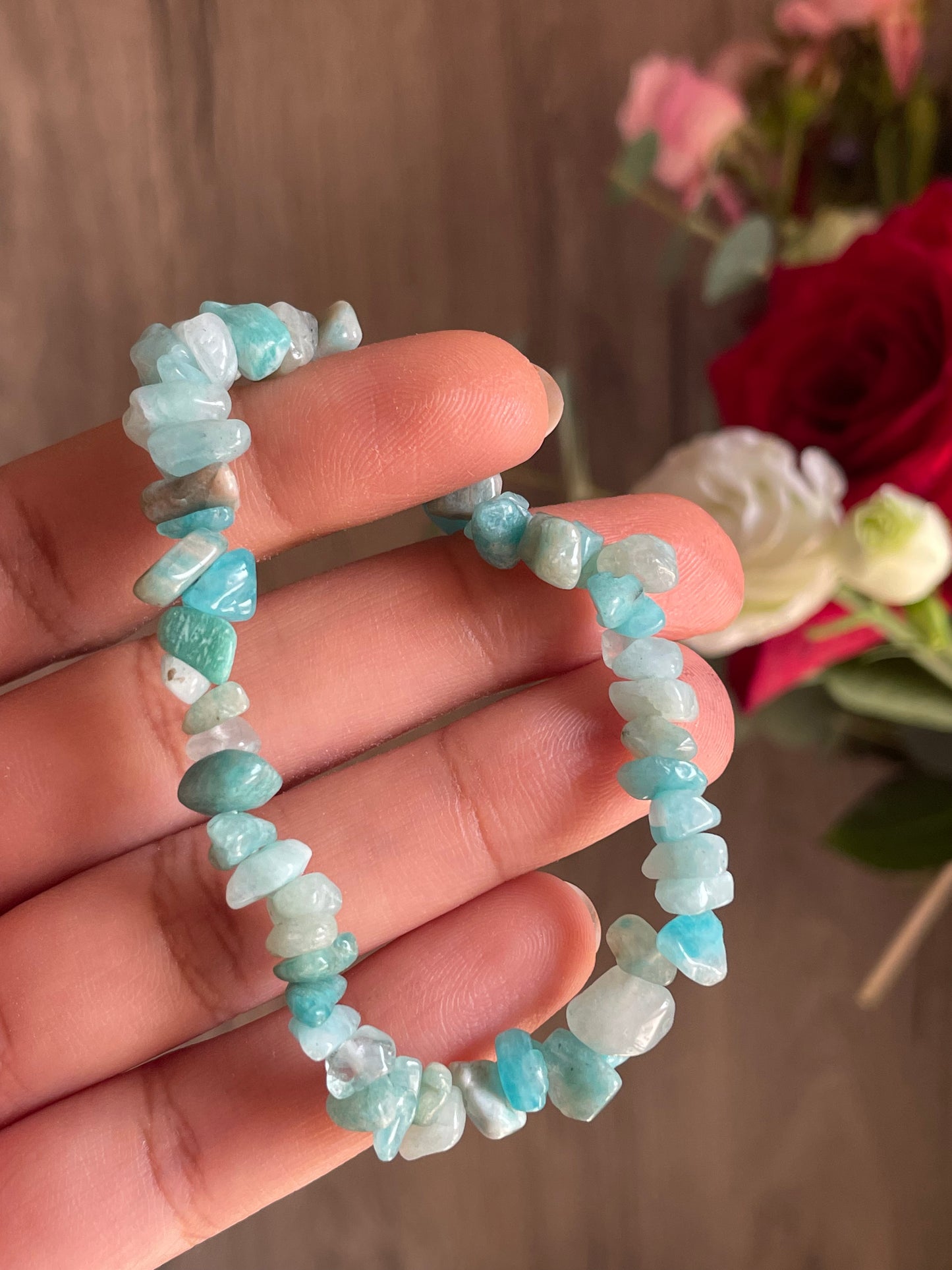Amazonite Chip Bracelet | امازونيت