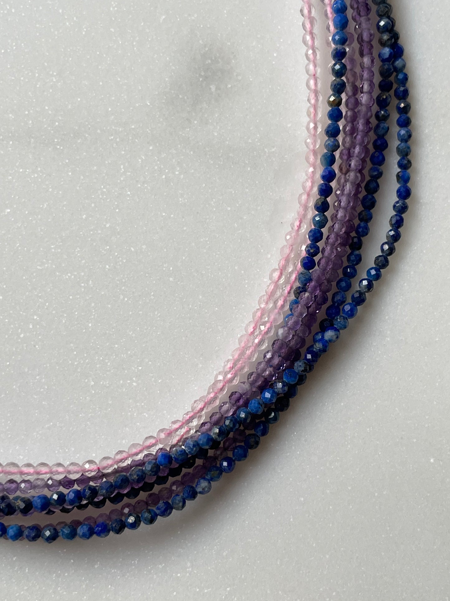Amethyst Beaded Necklace