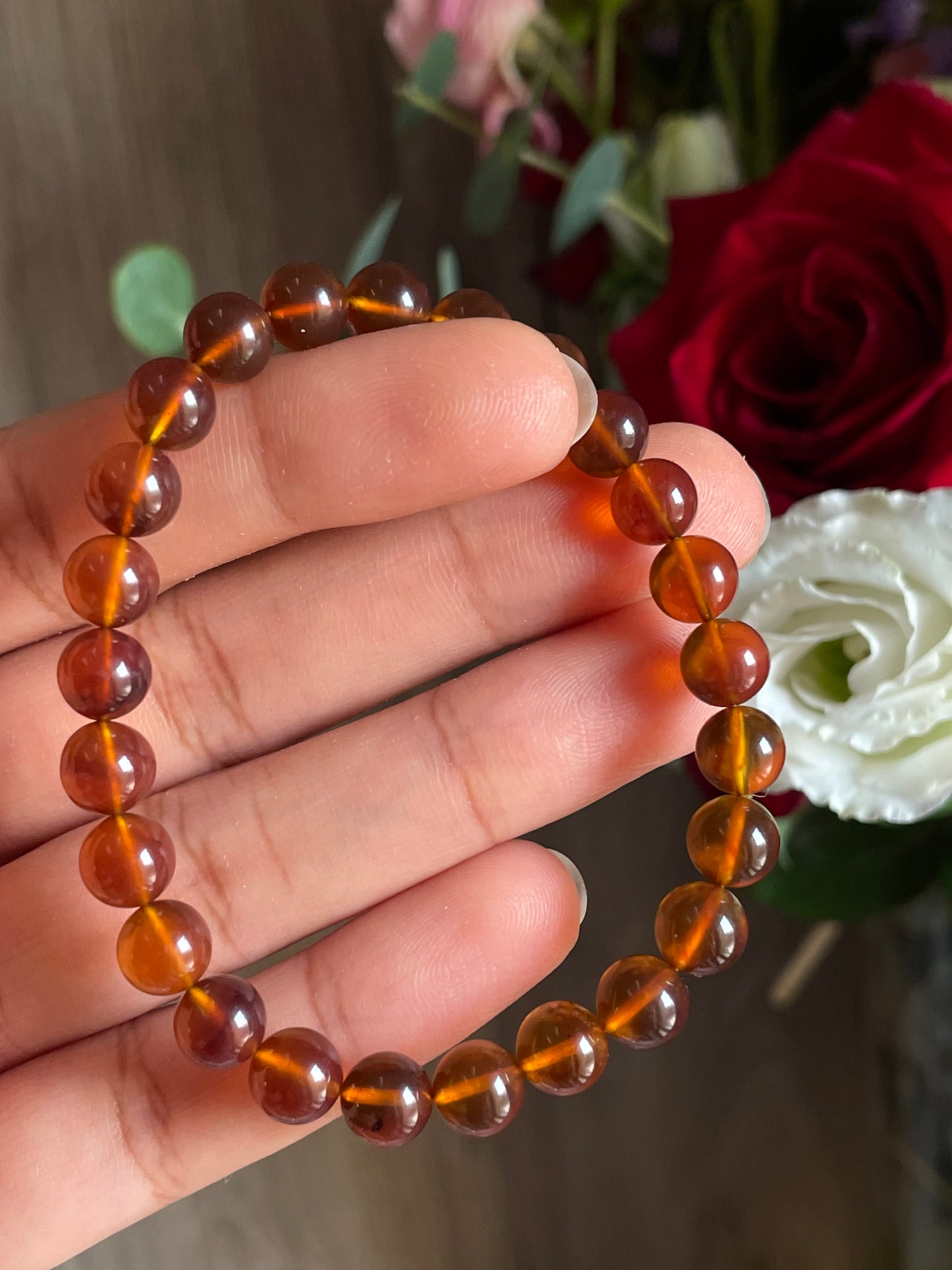 Amber Bracelet | 7mm | حجر العنبر