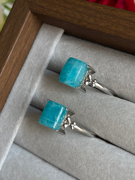 Amazonite Ring | Adjustable | امازونيت