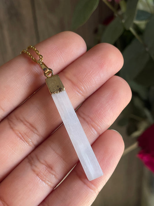 Selenite Necklace | سيلينايت
