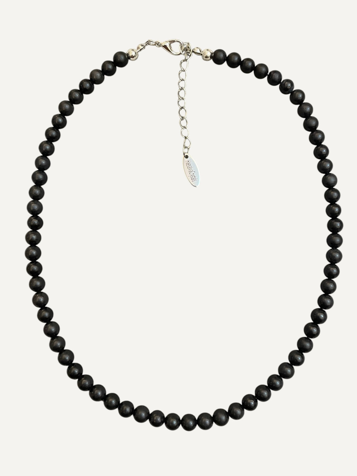 Shungite Beaded Necklace