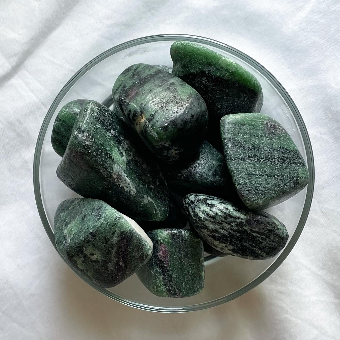 Ruby Zoisite Tumbles | روبي زوسيت