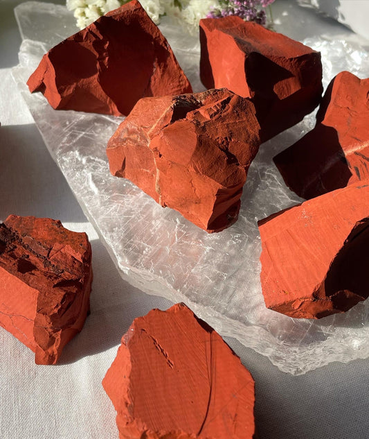 Raw Red Jasper | جاسبر الأحمر الخام