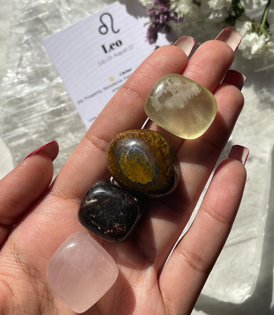 Leo Crystal Kit ♌️ / برج الاسد