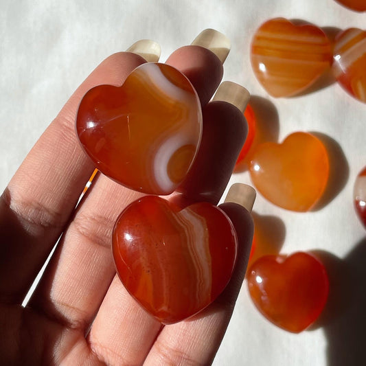 Carnelian Heart | Small | كارنيليان