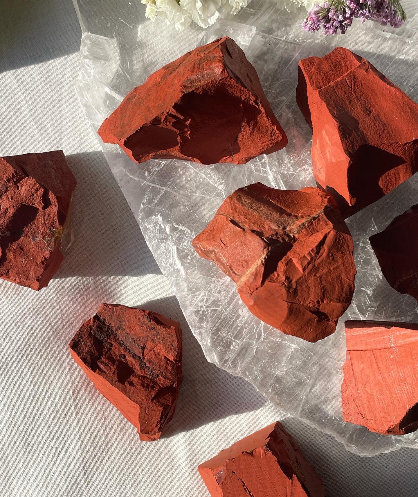 Raw Red Jasper | جاسبر الأحمر الخام