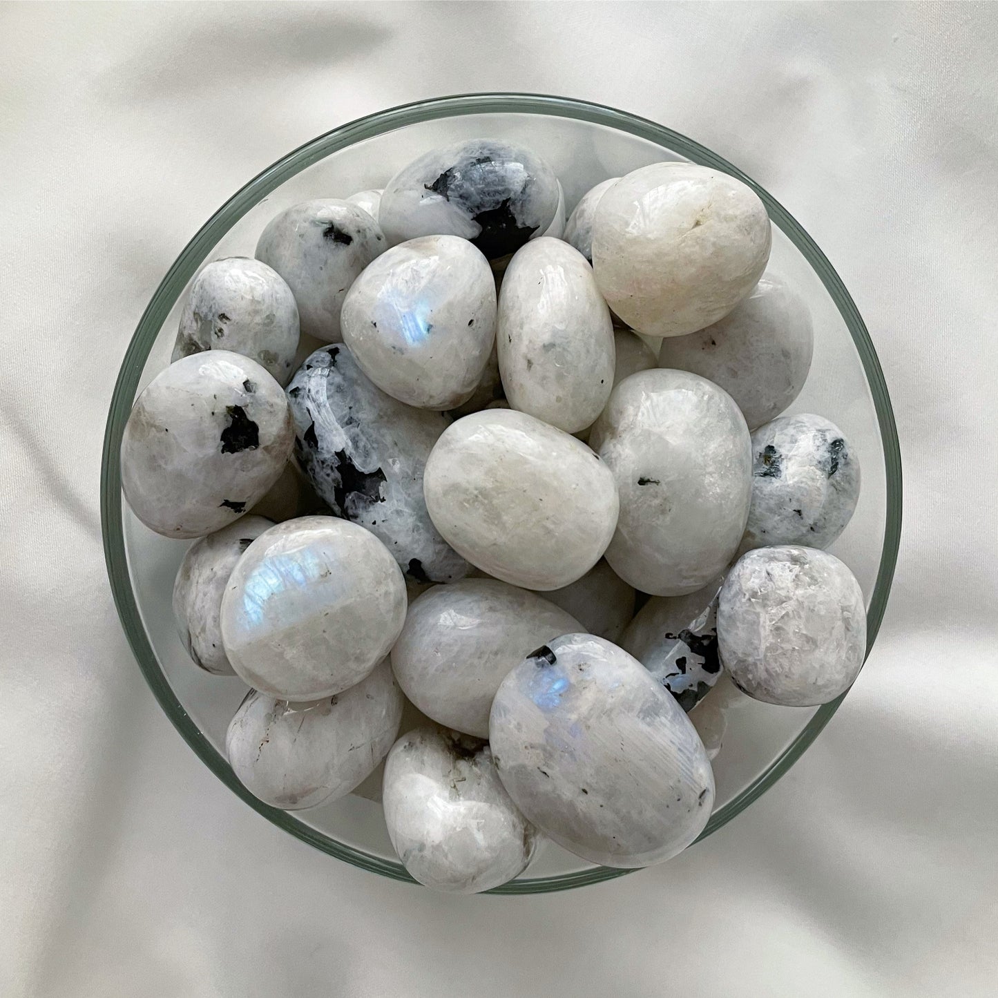 Moonstone Mini Tumbles / حجر القمر