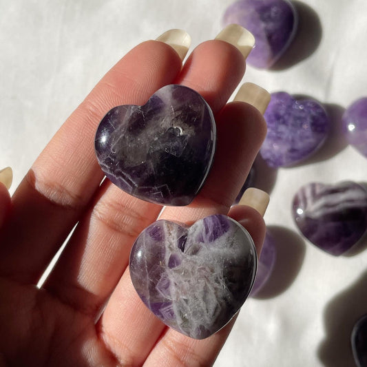 Amethyst Heart | Small | الجمشت