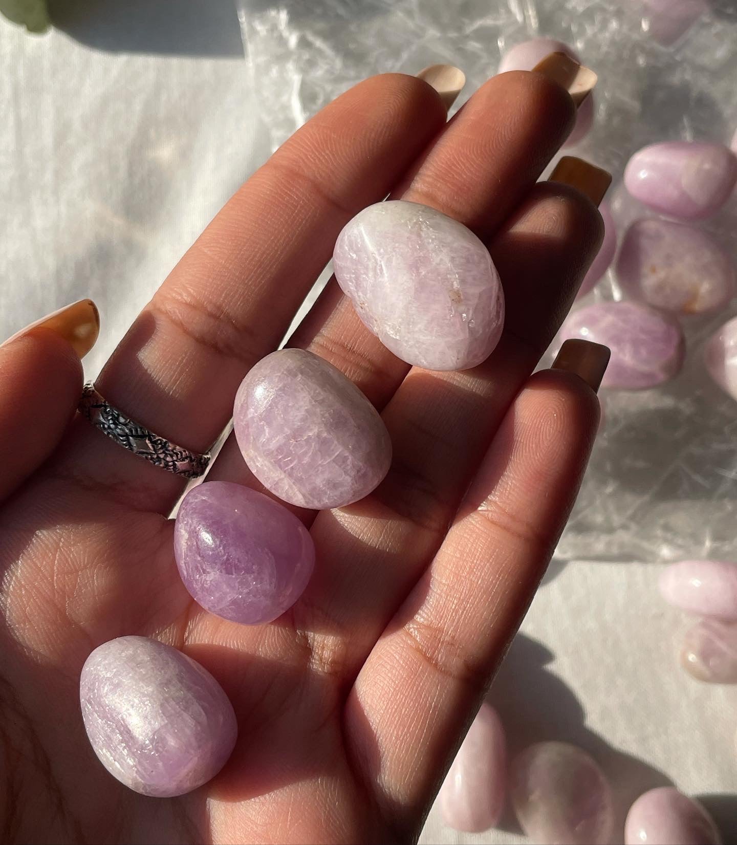 Kunzite Mini Tumbles | كونزيت