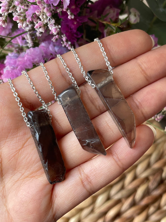 Smoky Quartz Necklaces / سموكي كوارتز