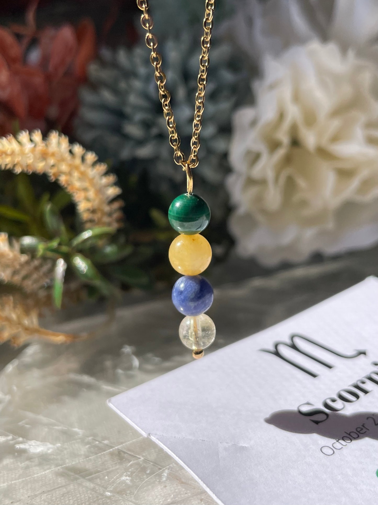 Scorpio Necklace | برج العقرب