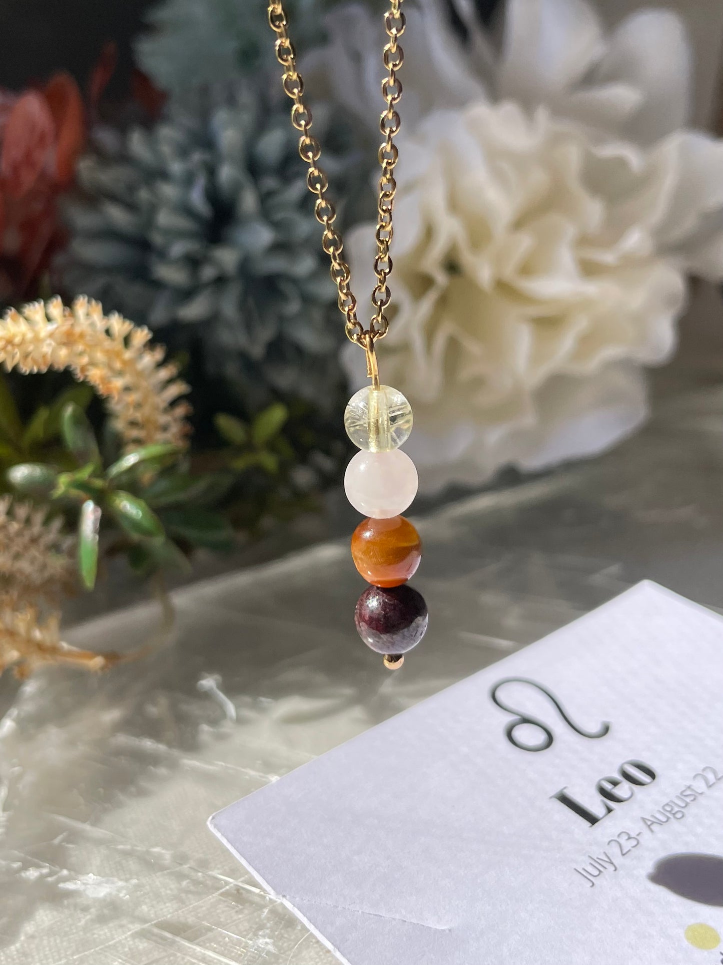 Leo Necklace | برج الاسد