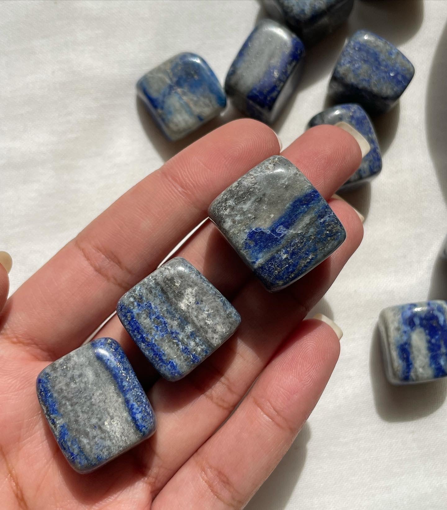 Lapis Lazuli Tumbles | اللازورد