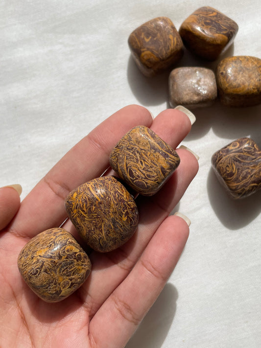 Mariam Jasper Tumble | حجر مريم جاسبر