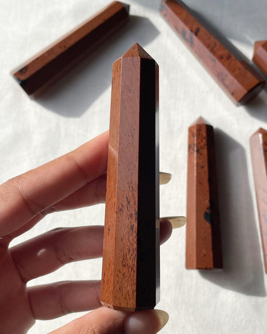 Mahogany Obsidian Towers | اوبسيديان الاحمر