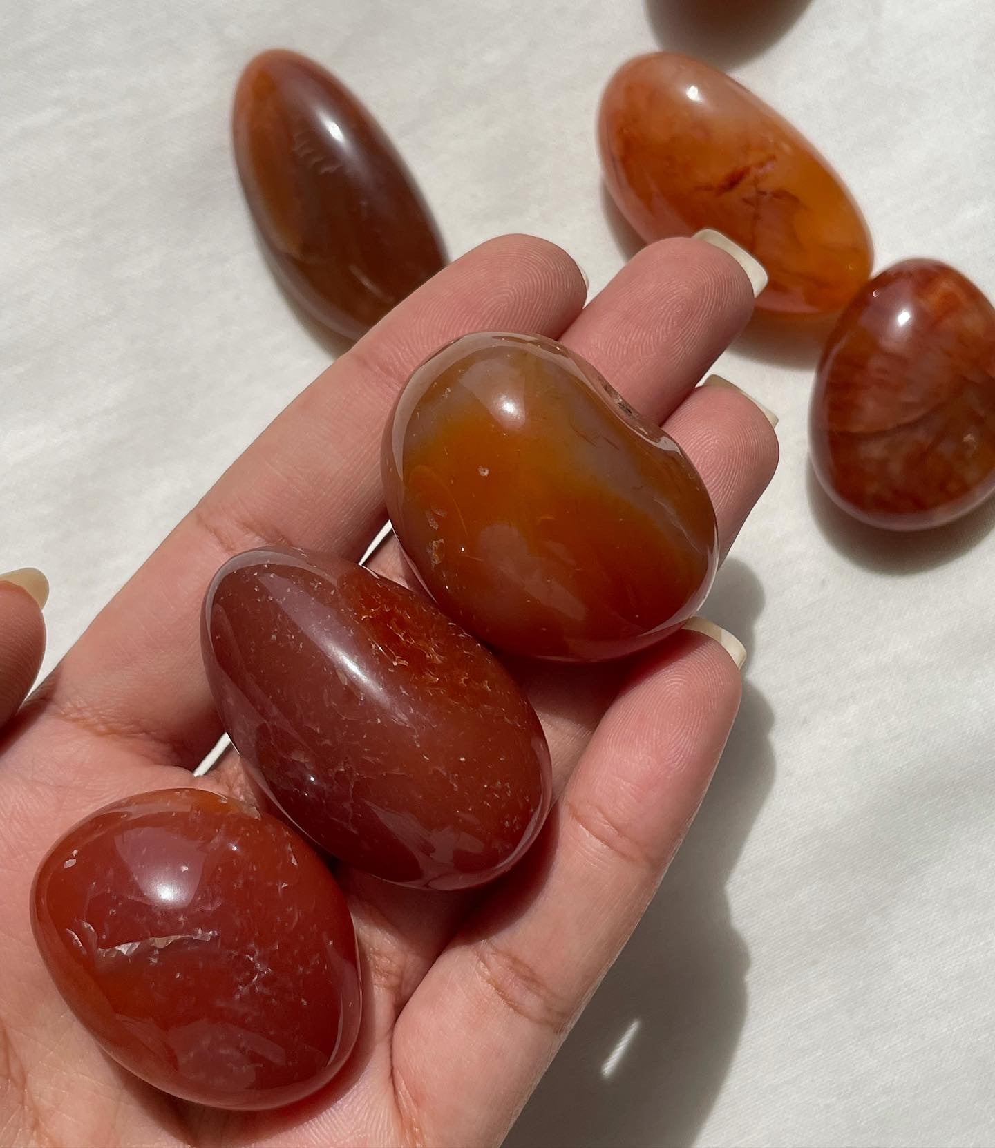 Red Carnelian Tumble | كارنيليان الاحمر