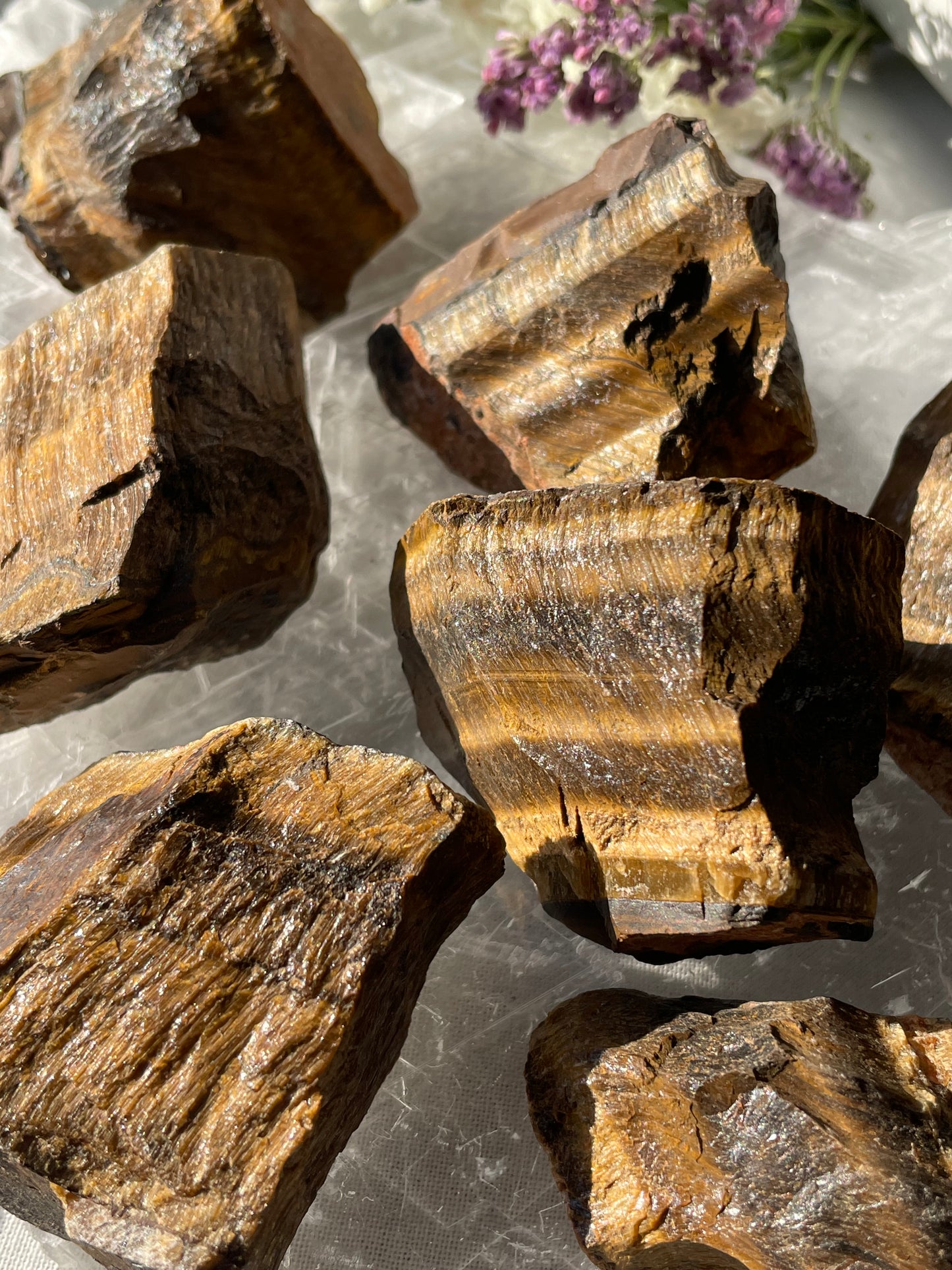 Raw Tiger Eye | عين النمر الخام