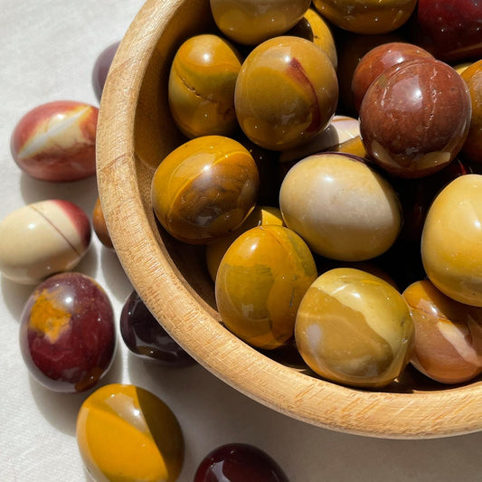 Mookaite jasper Tumbles / موكيت جاسبر