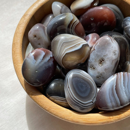 Botswana Agate Tumbles | عقيق بوتسوانا