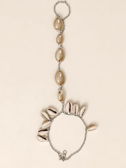 Cowrie Sea Shell Hand Chain