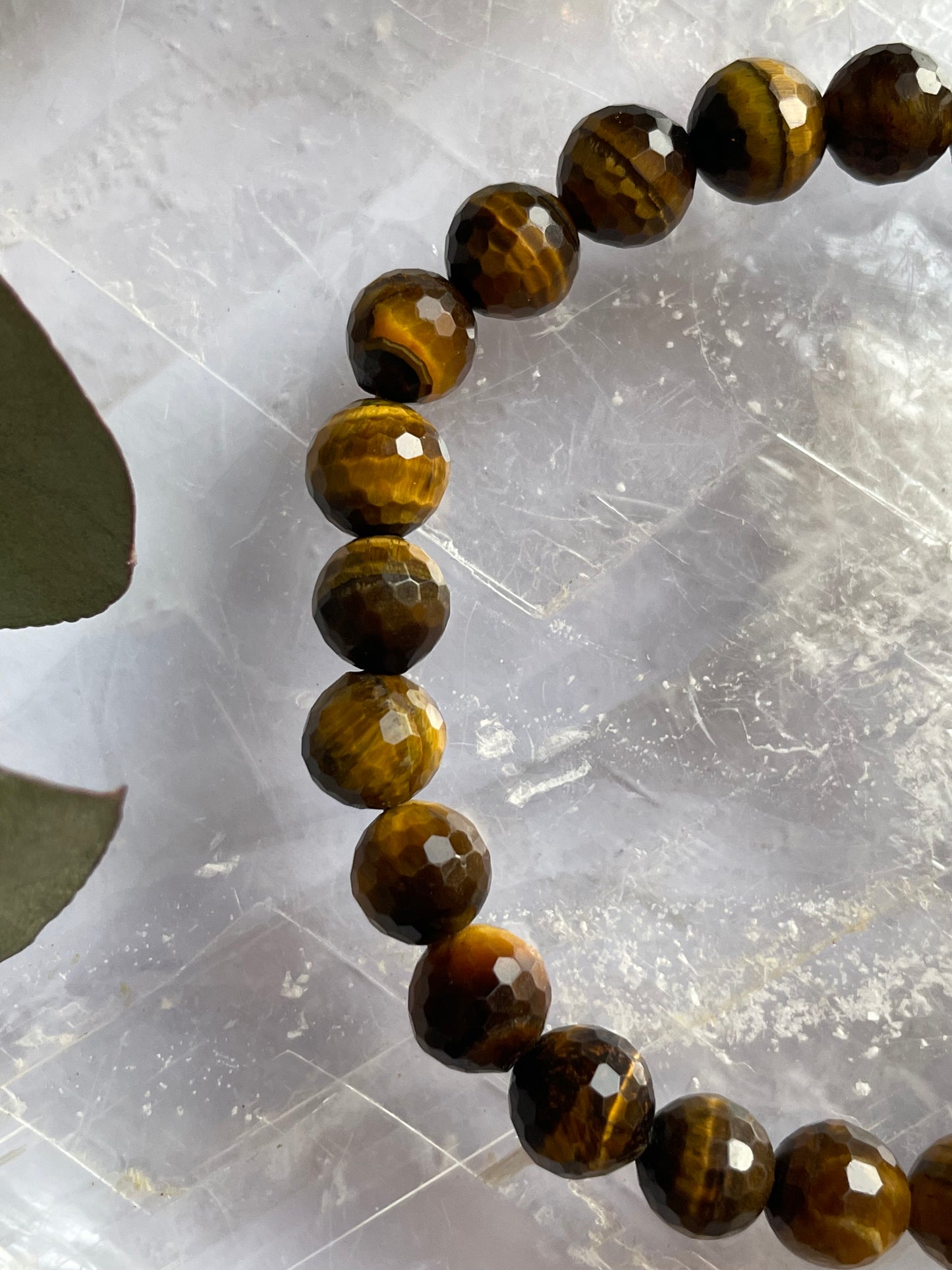 Tiger eye Bracelet | 7mm | عين النمر