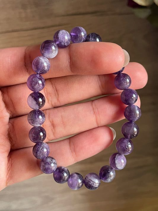 Amethyst Bracelet | 8mm | الجمشت