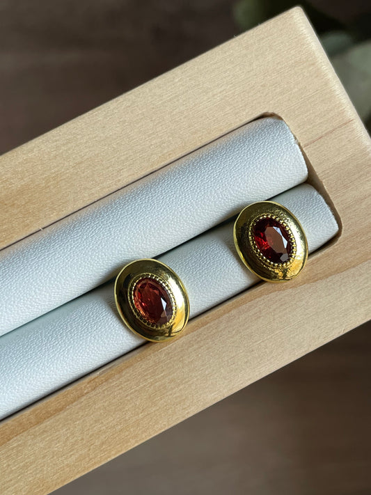 Garnet Earring | جارنيت