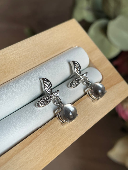 Clear Quartz Earring | كلير كوارتز