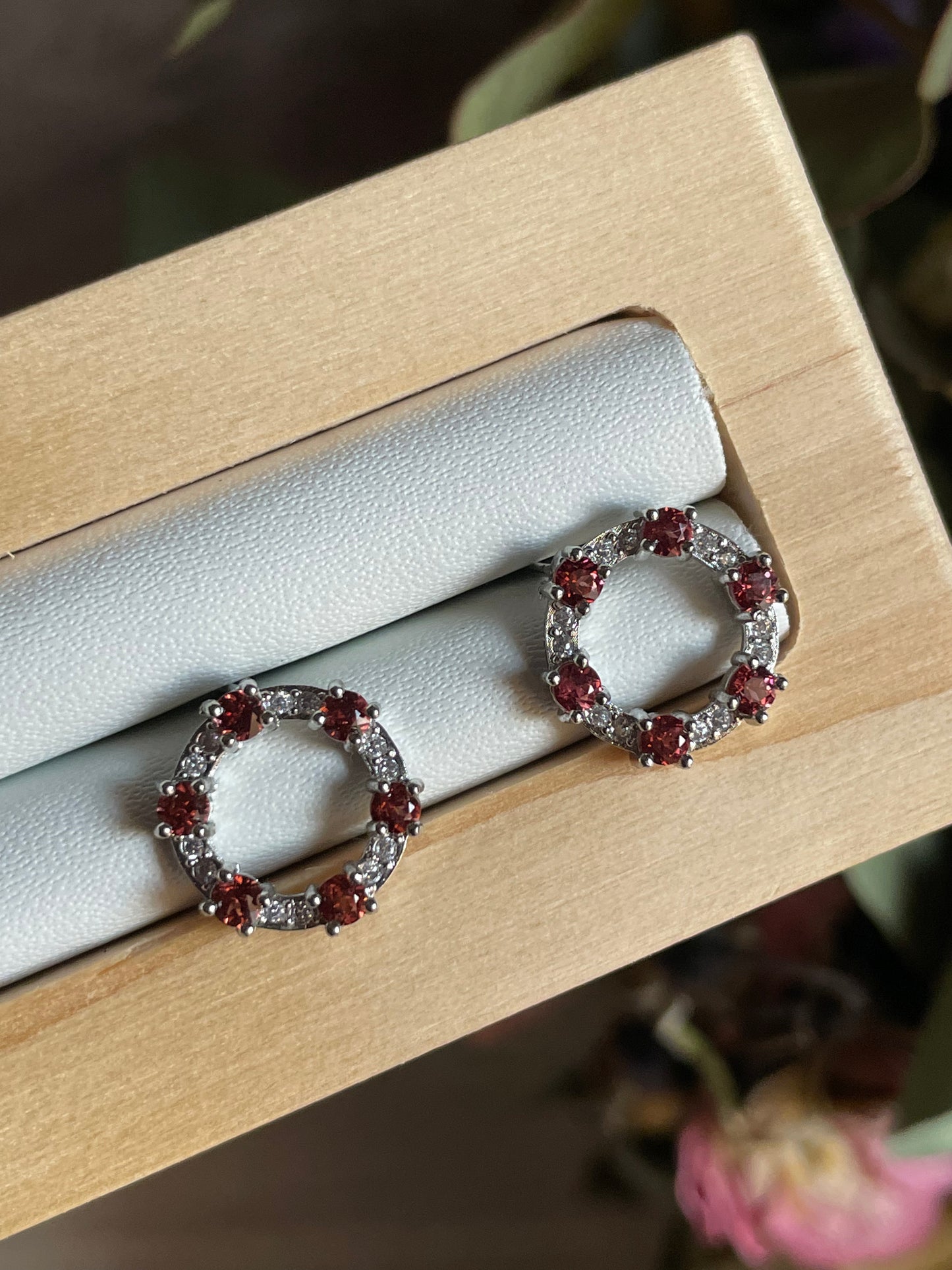 Garnet Earring | جارنيت
