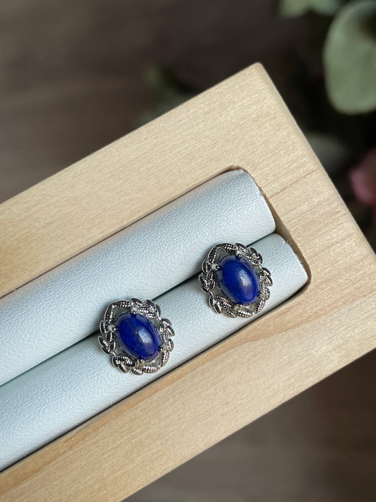 Lapis Lazuli Earring | اللازورد