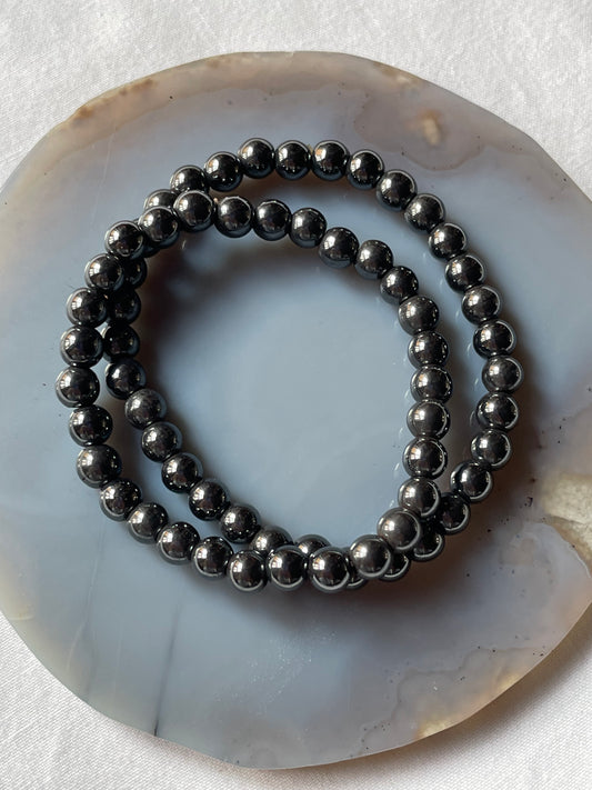 Hematite bracelet